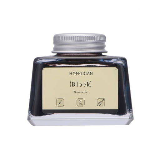 HONGDIAN Black 60 ml Non Carbon Fountain Pen Ink Bottle 
