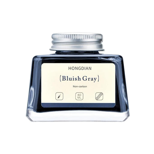 HONGDIAN bluish Gray 60 ml Non Carbon Fountain Pen Ink Bottle 