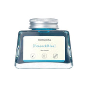 HONGDIAN Peacock Blue 60 ml Non Carbon Fountain Pen Ink Bottle 