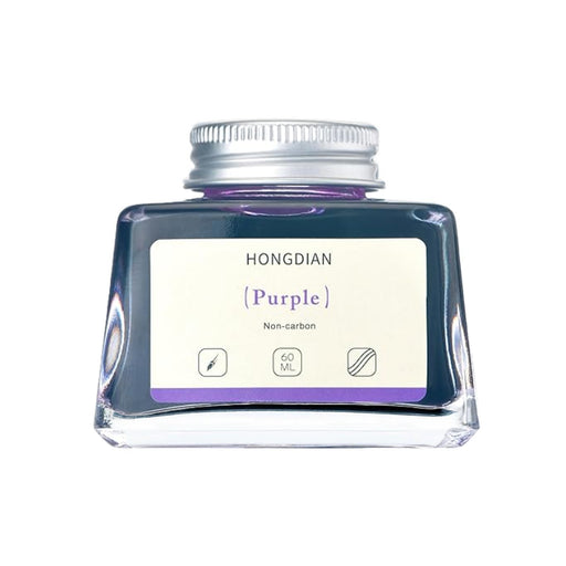 HONGDIAN Purple 60 ml Non Carbon Fountain Pen Ink Bottle