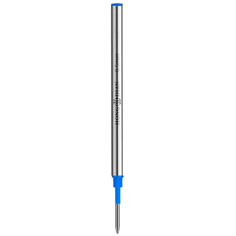 HONGDIAN 1997 Blue Rollerball Pen Refill with White Background 