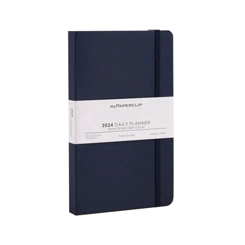 myPAPERCLIP, Daily Planner - M1 384 Pages Imperial Year 2024.
