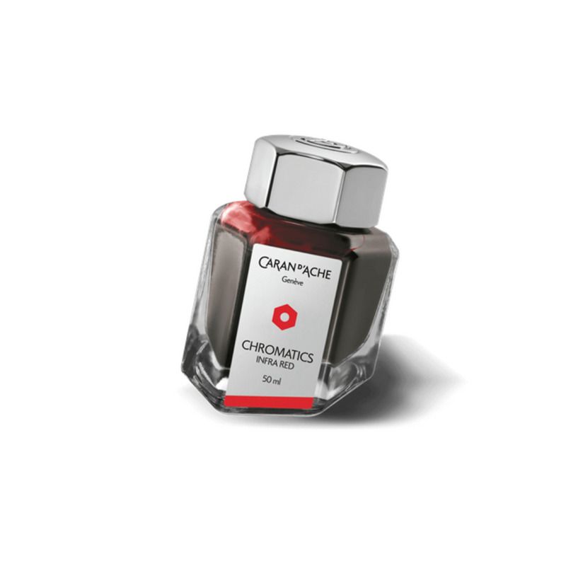 CARAN d'ACHE,  Ink Bottle - CHROMATICS | Infra Red | 50ml.