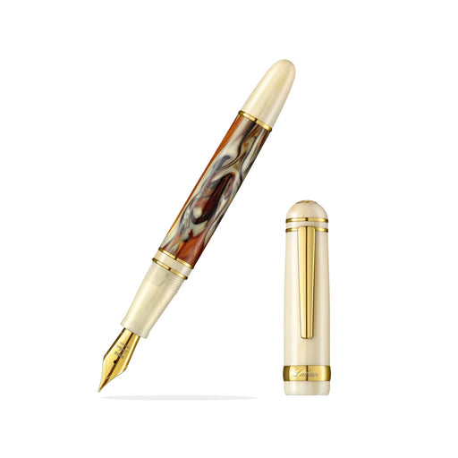 LABAN 326 Desert Mirage Fountain Pen | Desert Mirage | Gold Trim | Medium & Broad Nib
