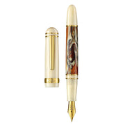 LABAN 326 Desert Mirage Fountain Pen | Desert Mirage | Gold Trim | Medium & Broad Nib

