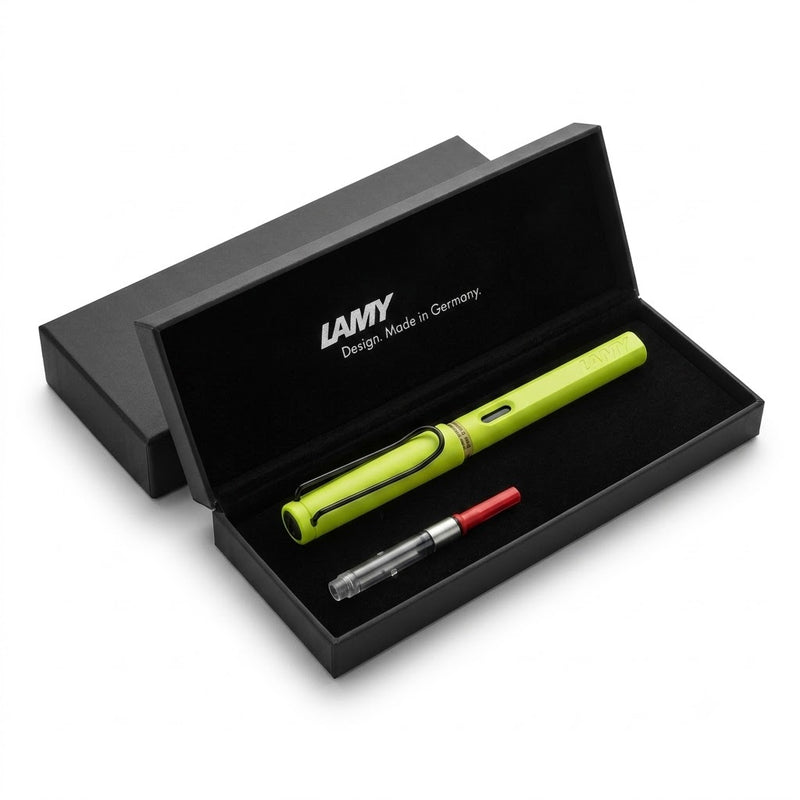 LAMY, Fountain Pen - SAFARI | Neon Yellow.