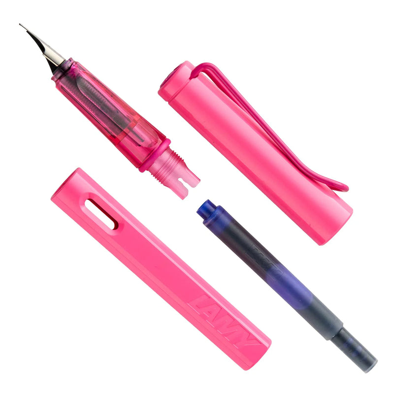 LAMY, Fountain Pen - SAFARI | Neon Pink.