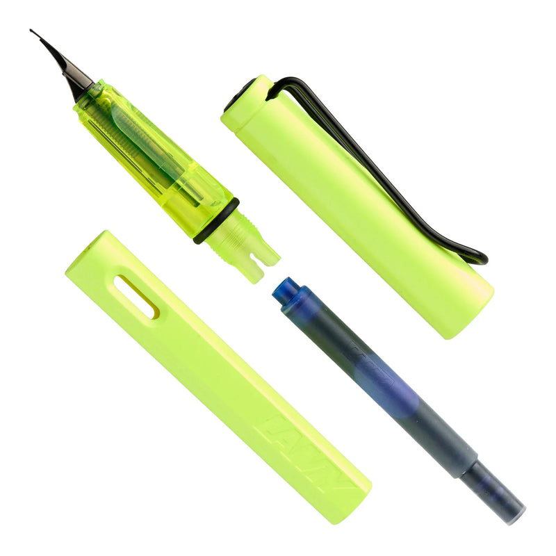 LAMY, Fountain Pen - SAFARI | Neon Yellow.