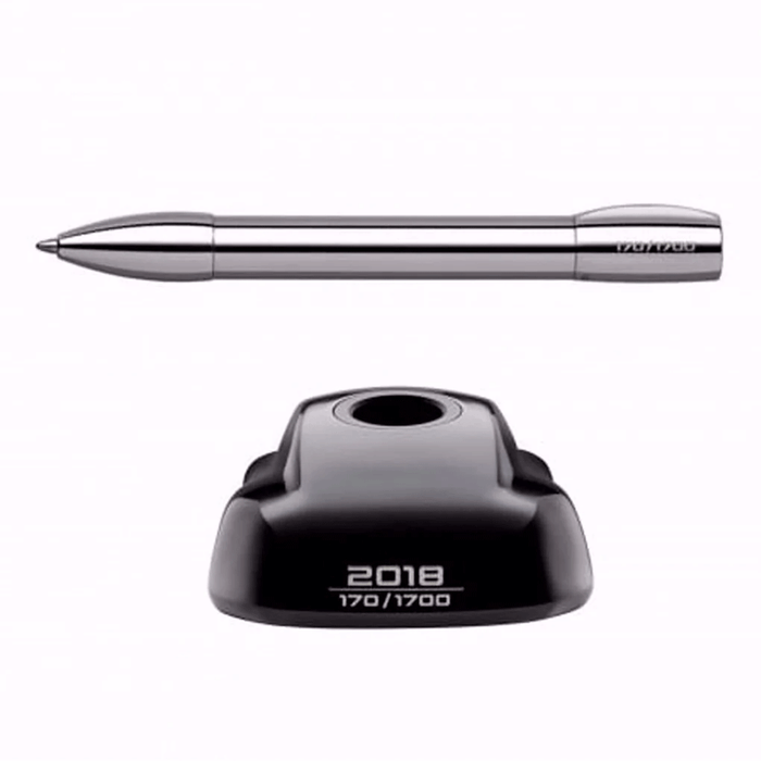 PORSCHE DESIGN, Ballpoint Pen - Limited Edition Shake Pen of the Year 2018 SILVER.