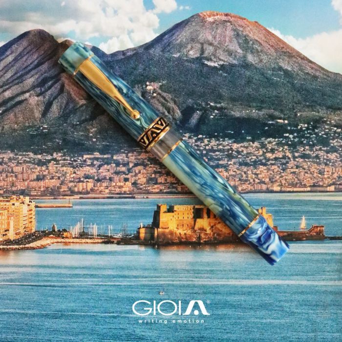 GIOIA, Fountain Pen - Limited Edition GAIOLA 14K GT.