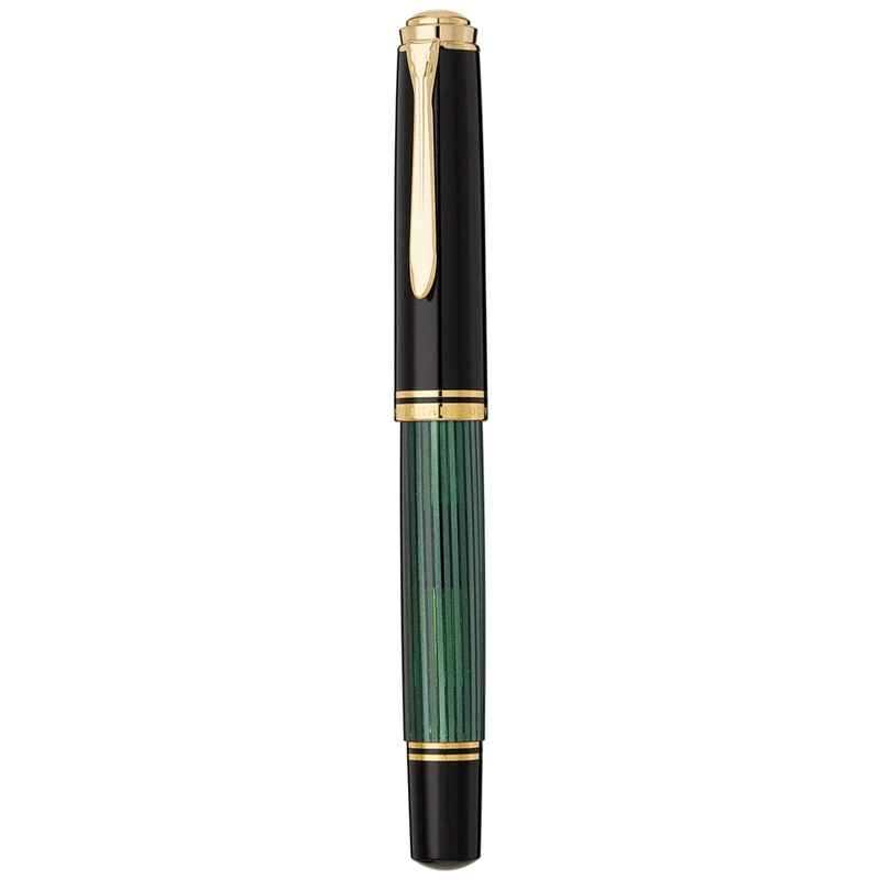 PELIKAN, Fountain Pen - SOUVERAN M800 18K BLACK/GREEN.
