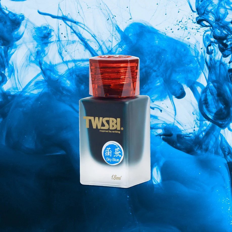 TWSBI, Ink Bottle - 1791 SKY BLUE 18ml.