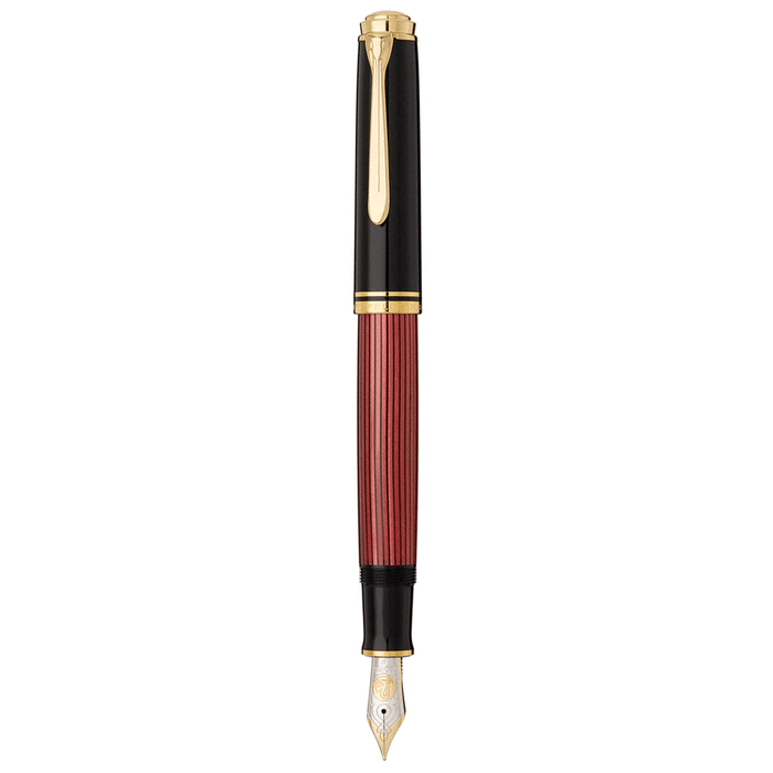 PELIKAN, Fountain Pen - SOUVERAN M800 18K BLACK/RED.