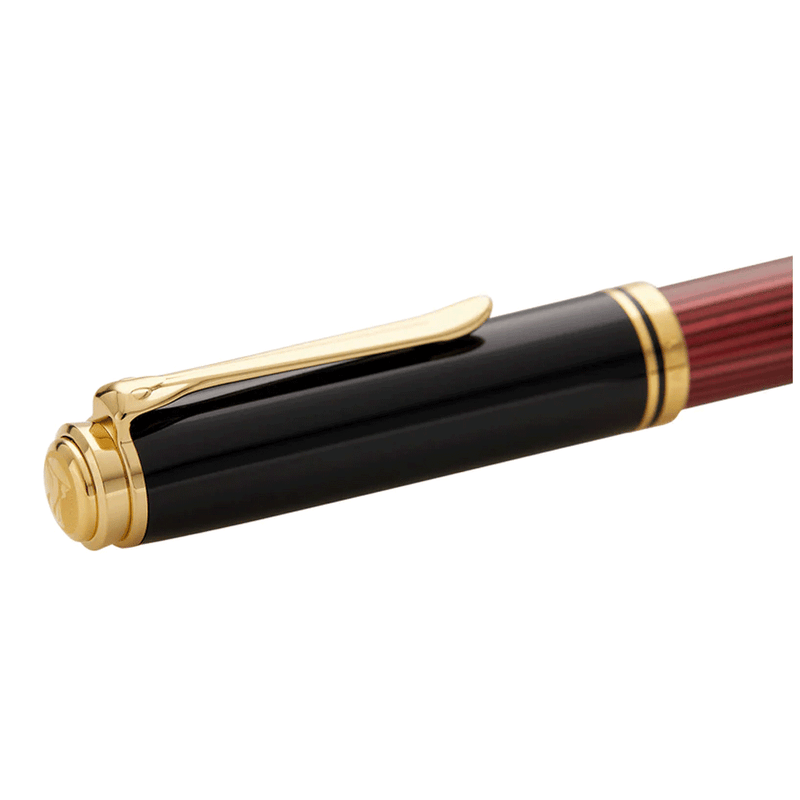 PELIKAN, Fountain Pen - SOUVERAN M800 18K BLACK/RED.