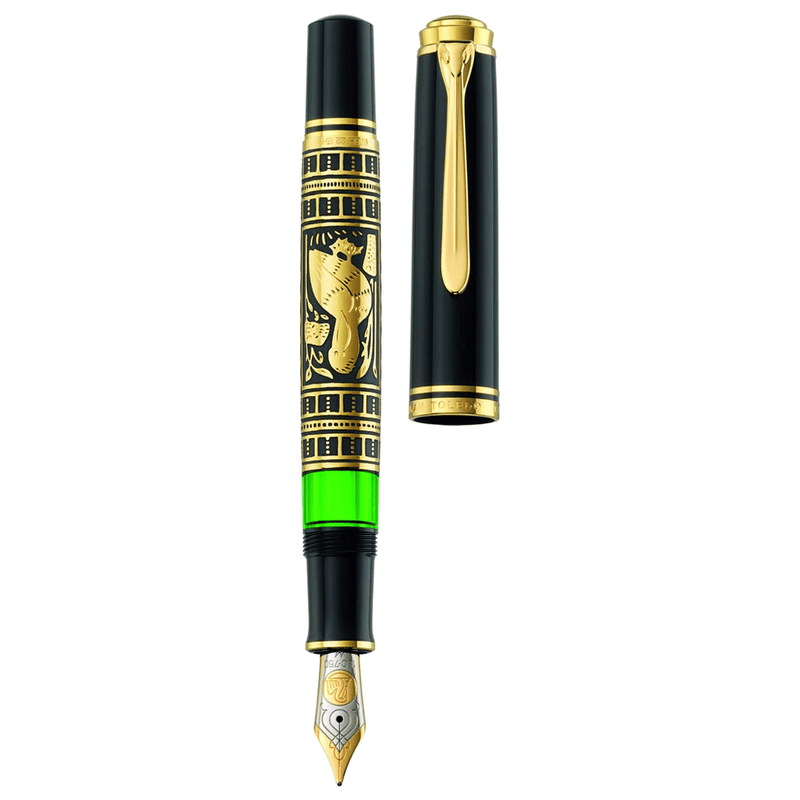 PELIKAN, Fountain Pen - Toledo M900 18K BLACK.