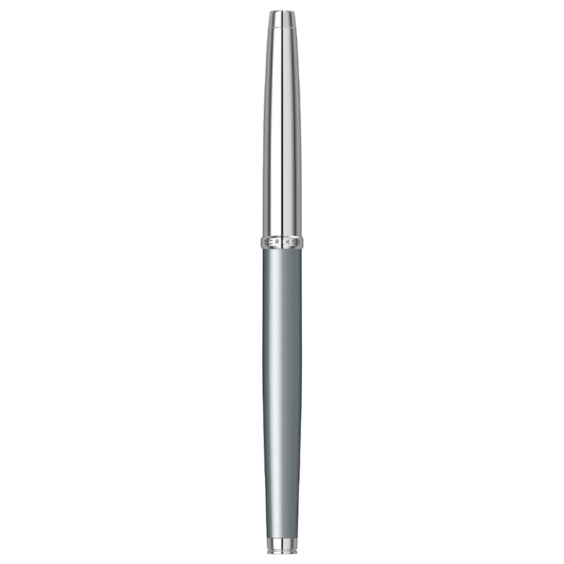 SCRIKSS, Rollerball Pen - METROPOLIS 800 CHROME GREY CT.