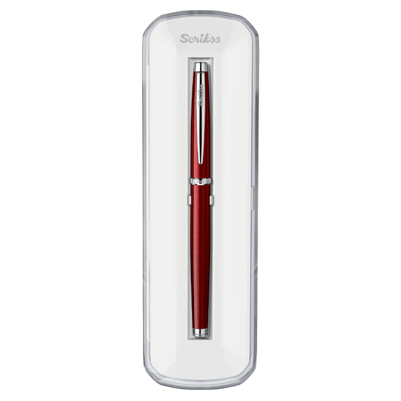 SCRIKSS, Rollerball Pen - METROPOLIS 800 BURGUNDY CT.