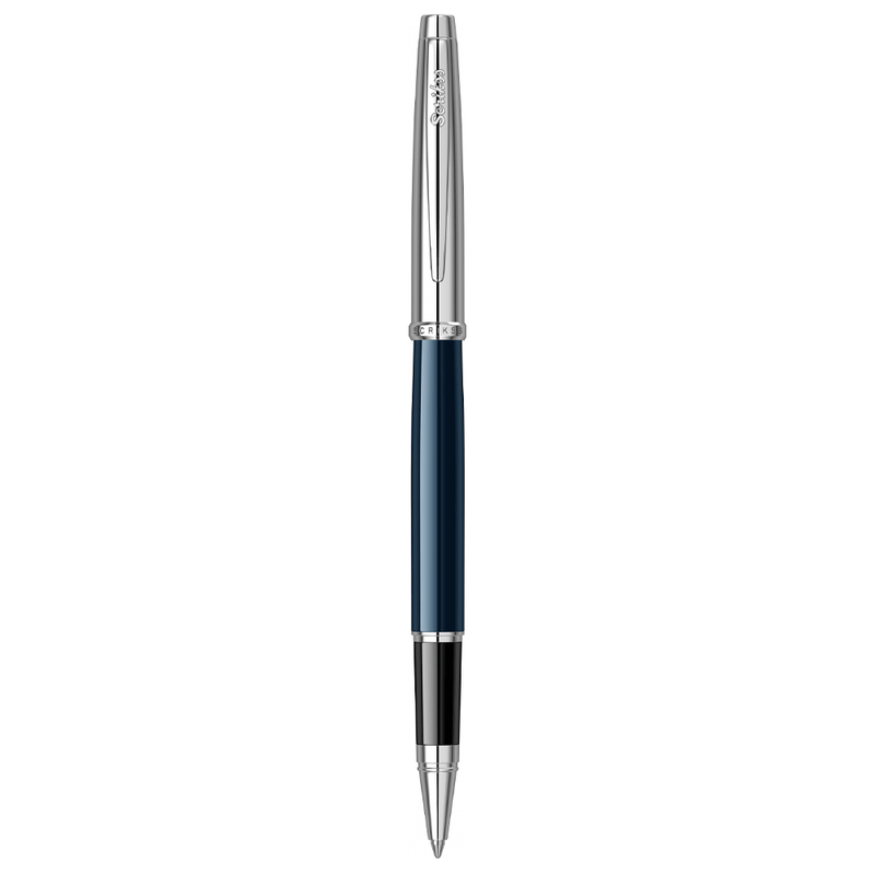 SCRIKSS, Rollerball Pen - METROPOLIS 800 CHROME NAVY BLUE CT.