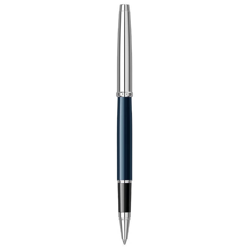 SCRIKSS, Rollerball Pen - METROPOLIS 800 CHROME NAVY BLUE CT.