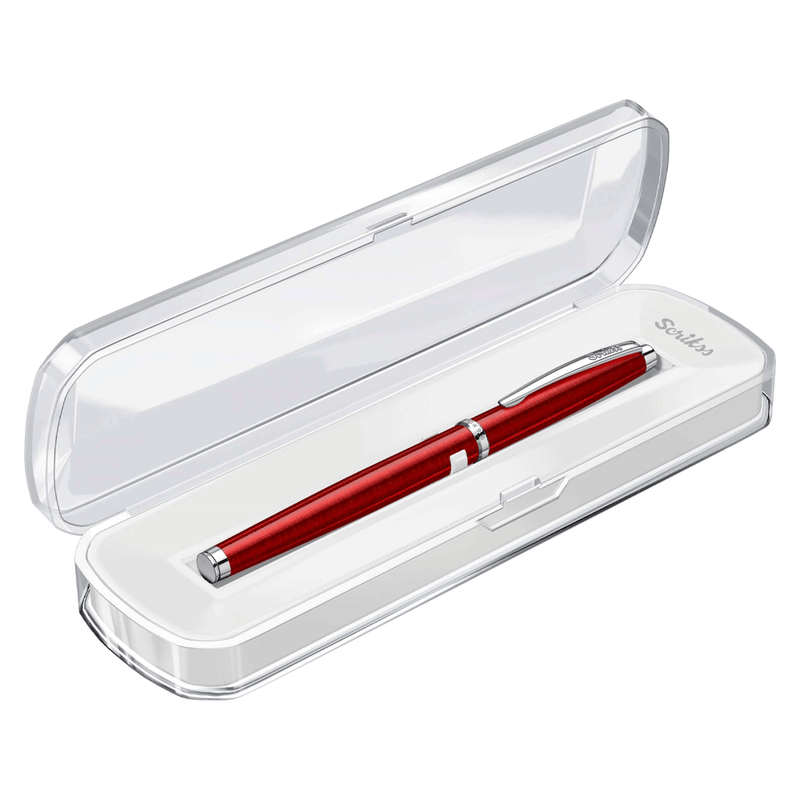 SCRIKSS, Rollerball Pen - METROPOLIS 800 RED CT.