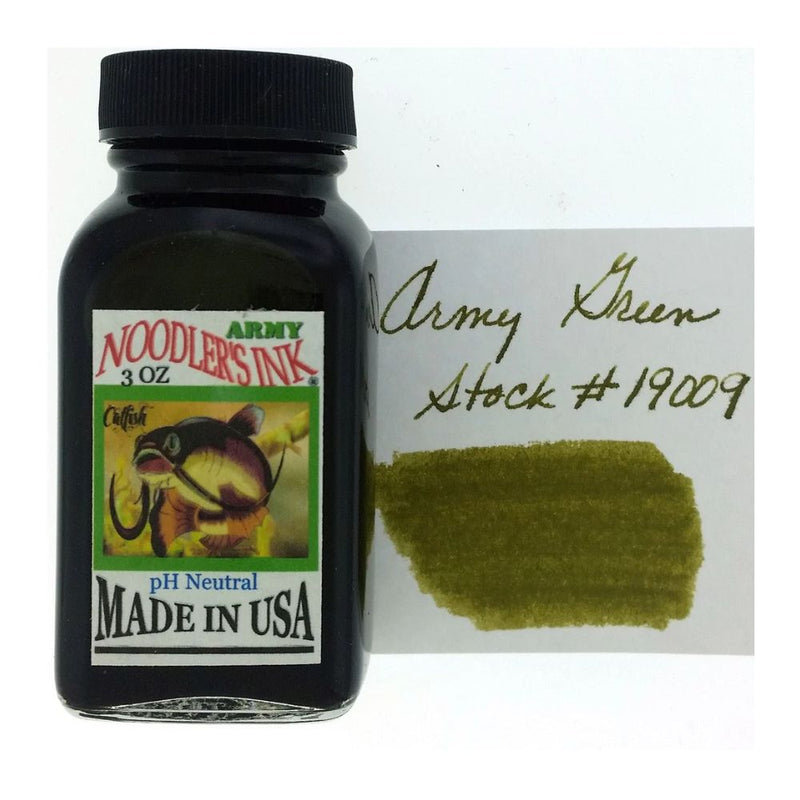 NOODLER'S, Ink Bottle - ARMY (88mL).