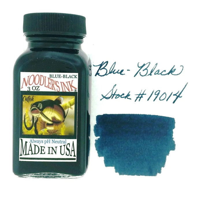 NOODLER'S, Ink Bottle - BLUE BLACK (88mL).