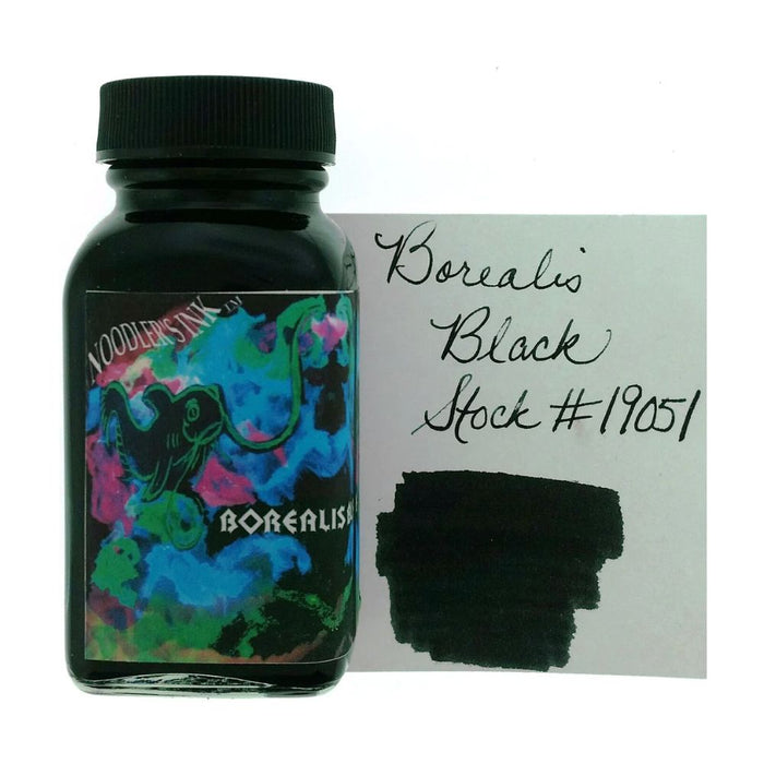 NOODLER'S, Ink Bottle - BOREALIS BLACK (88mL).