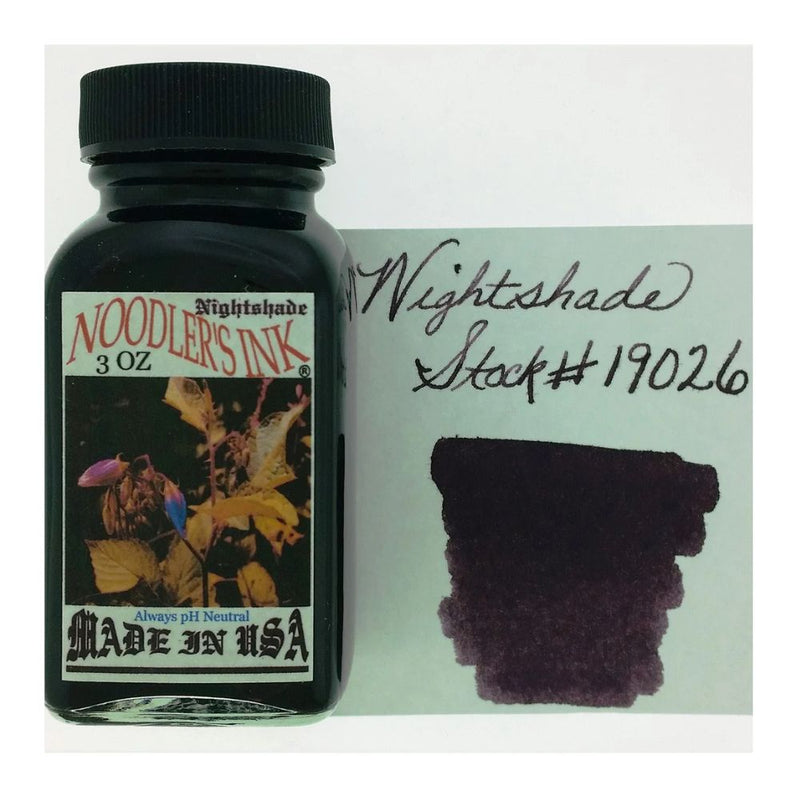 NOODLER'S, Ink Bottle - NIGHTSHADE (88mL).