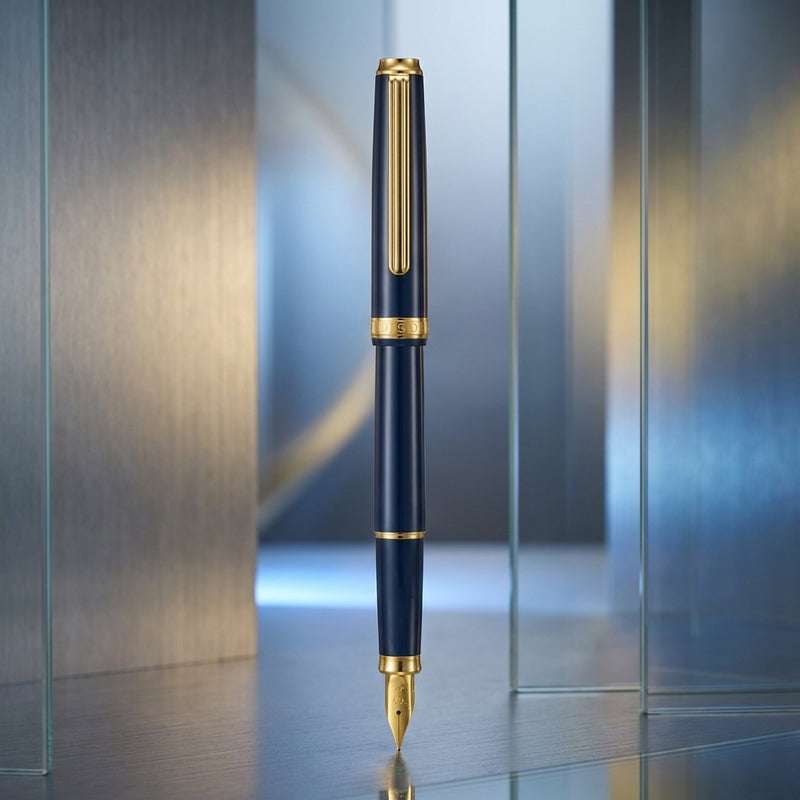 PLATINUM, Fountain Pen - BISO | Limited Edition | Nebula Black.