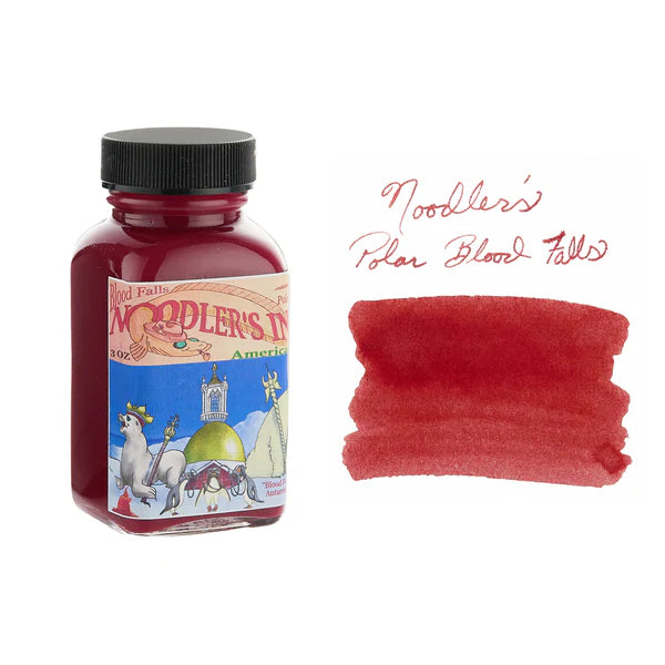 NOODLER'S, Ink Bottle - POLAR BLOOD FALLS (88mL).