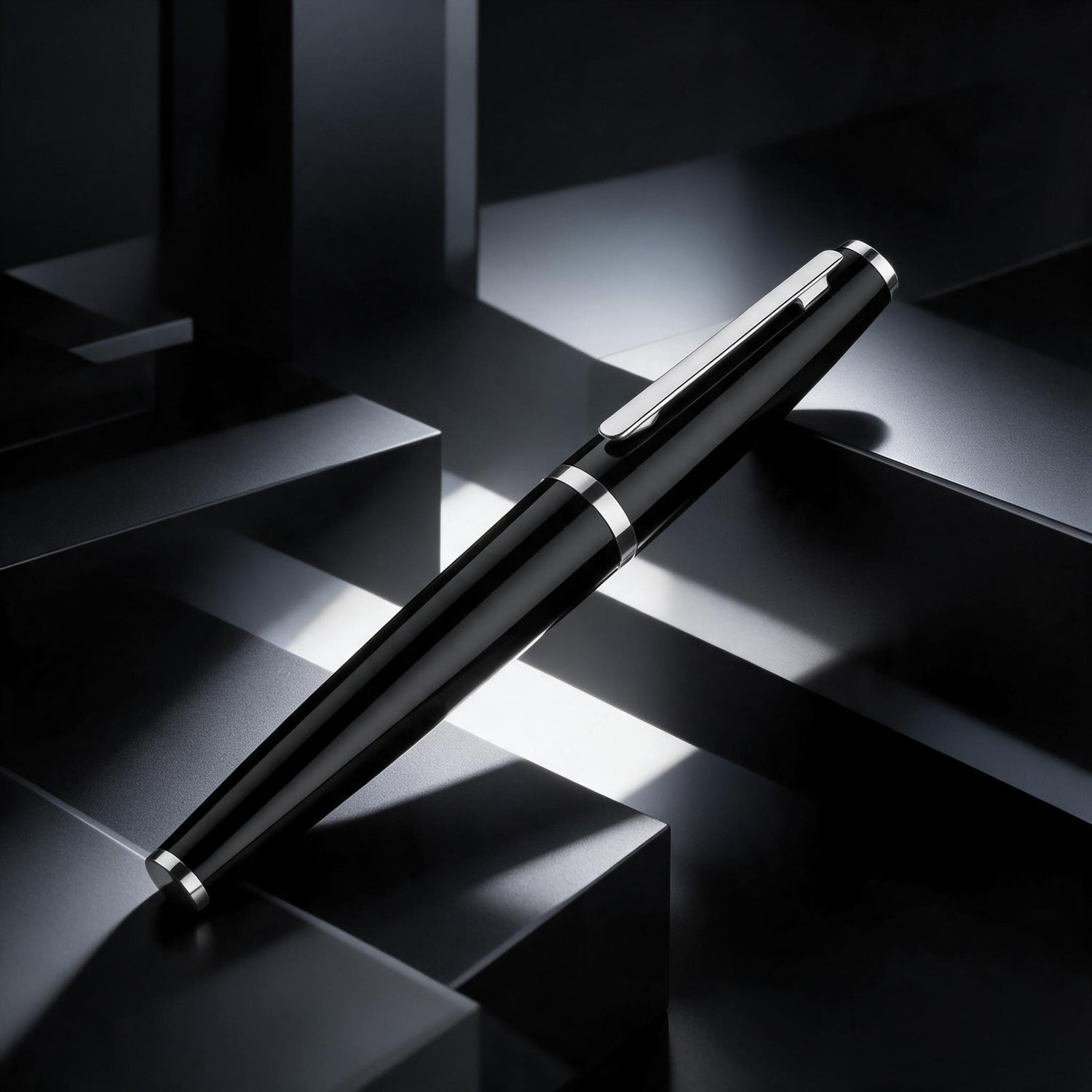 OTTO HUTT, Roller pen - DESIGN 06 BLACK.
