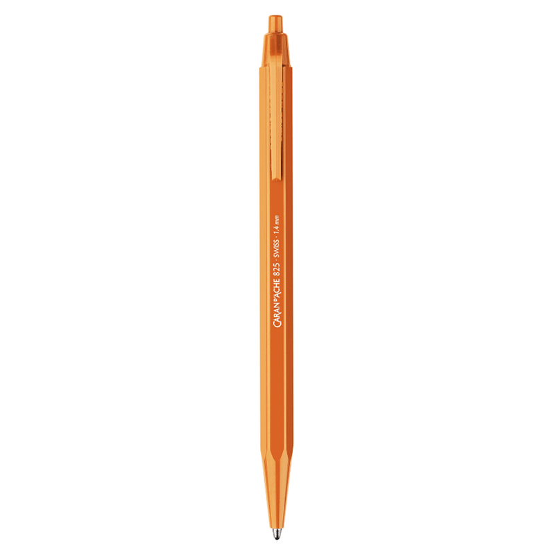 CARAN d'ACHE, Ballpoint Pen - 825 Blister pack FLUROSCENT (2 Pens).