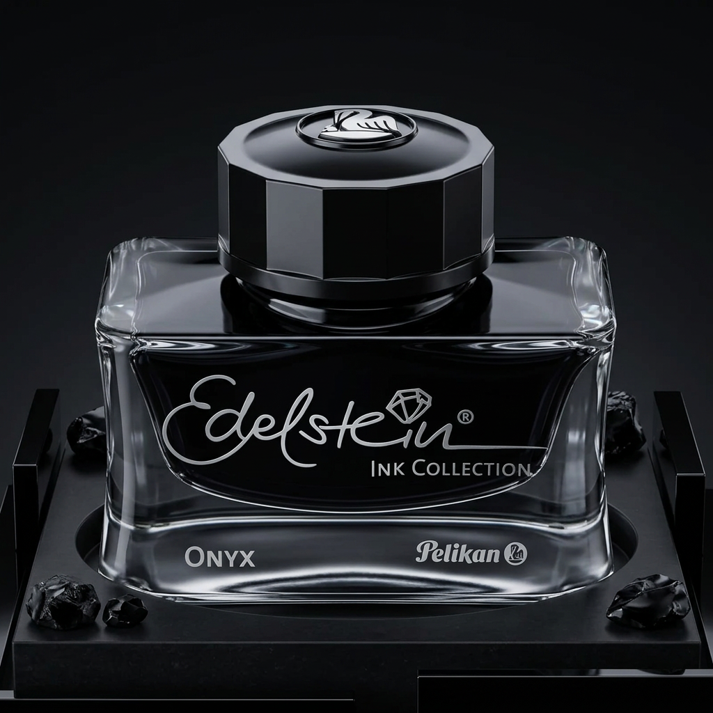 PELIKAN, Ink Bottle - EDELSTEIN ONYX (50mL).