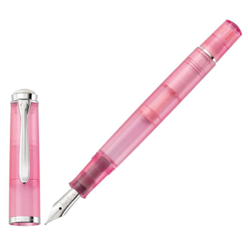 PELIKAN, Fountain Pen with Ink Set  - CLASSIC M205 Special Edition SE ROSE QUARTZ.
