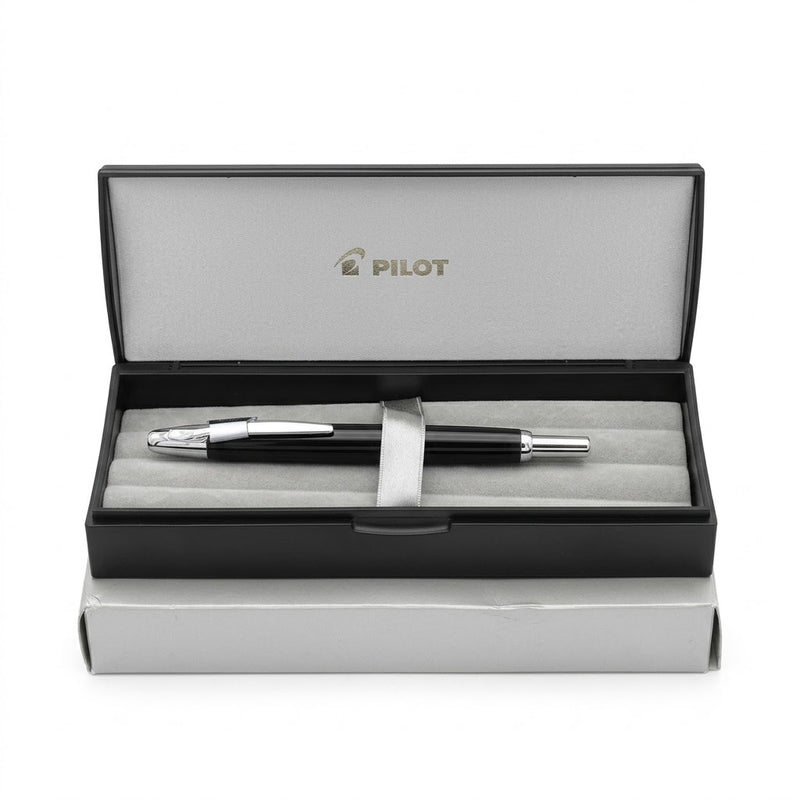 PILOT, Fountain Pen - CAPLESS | BLACK | Rhodium | 18K | CT.
