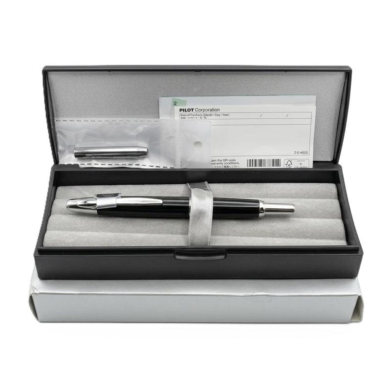 PILOT, Fountain Pen - CAPLESS | BLACK | Rhodium | 18K | CT.