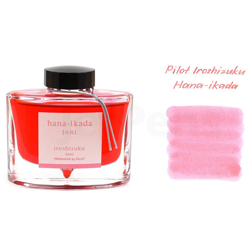 PILOT, Ink Bottle - IROSHIZUKU | Cherry Blossom Petals | HANA-IKADA | 50mL.