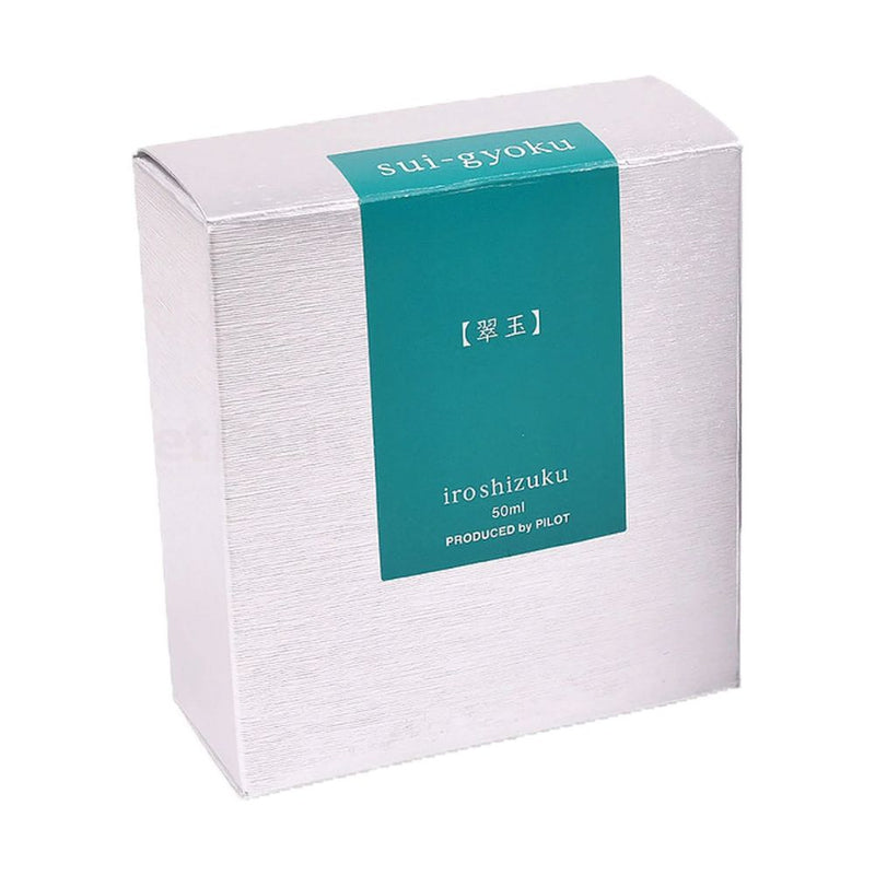 PILOT, Ink Bottle - IROSHIZUKU | Jadeite | SUI-GYOKU | 50mL.