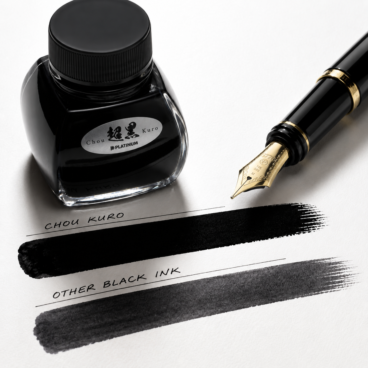 “Chou Kuro (Blackest Black),” Platinum’s Blackest Ink to Date