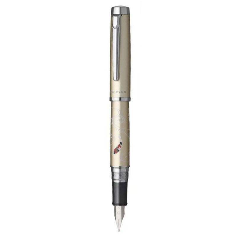 PLATINUM, Fountain Pen - PROCYON LUSTER Modern Maki-e Nishikigoi