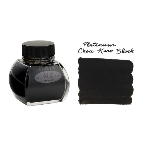 PLATINUM, Ink Bottle - Carbon Black CHOU KURO (60mL).
