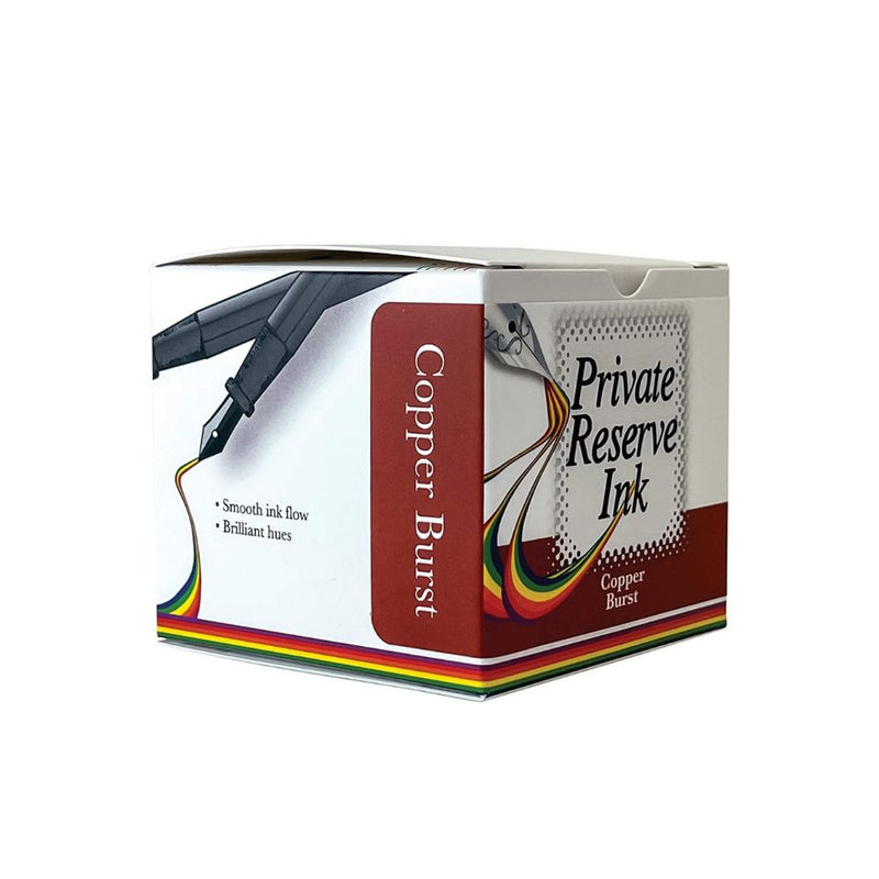 PRIVATE RESERVE, Ink Bottle -  PREMIUM Inks COPPER BURST (60mL).