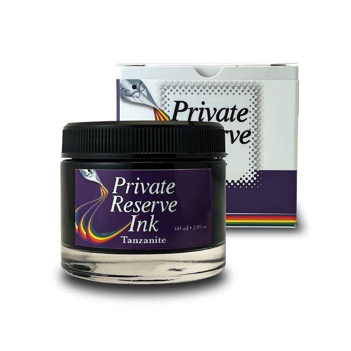 PRIVATE RESERVE, Ink Bottle -  PREMIUM Inks TANZANITE (60mL).