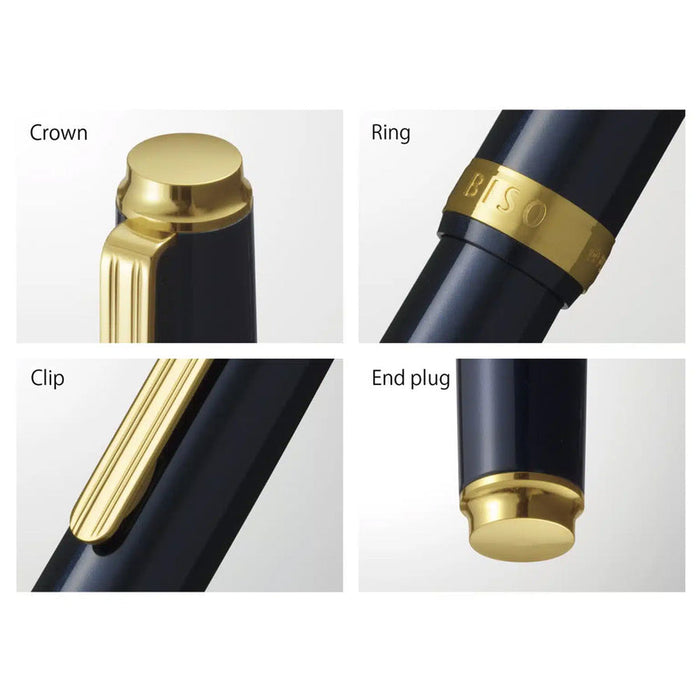 PLATINUM, Fountain Pen - BISO | Limited Edition | Nebula Black.