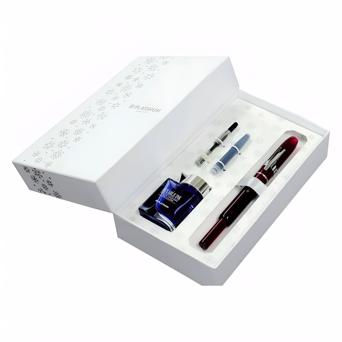 PLATINUM, Fountain Pen - CURIDAS Gran Red.