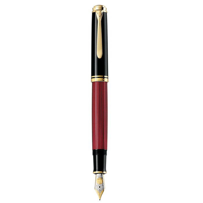 PELIKAN, Fountain Pen - SOUVERAN M600 14K BLACK/RED.