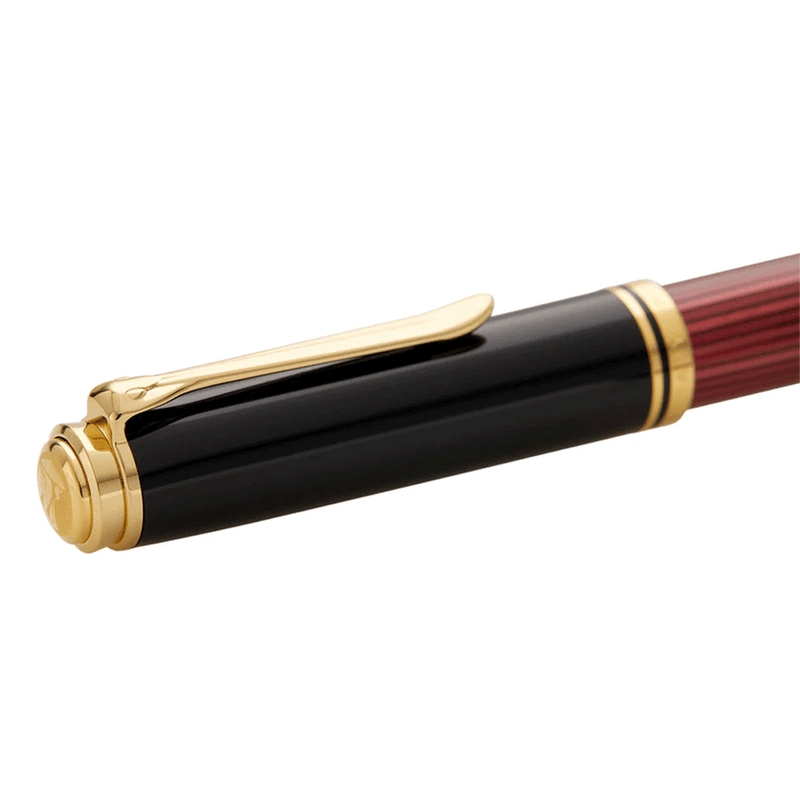 PELIKAN, Fountain Pen - SOUVERAN M600 14K BLACK/RED.