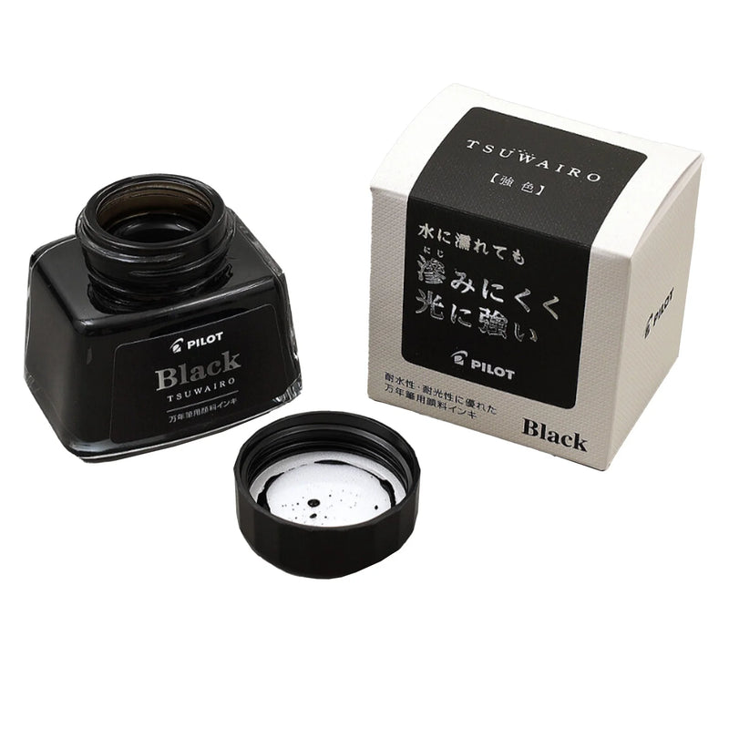 PILOT, Ink Bottle TSUWIRO - BLACK | 30mL.
