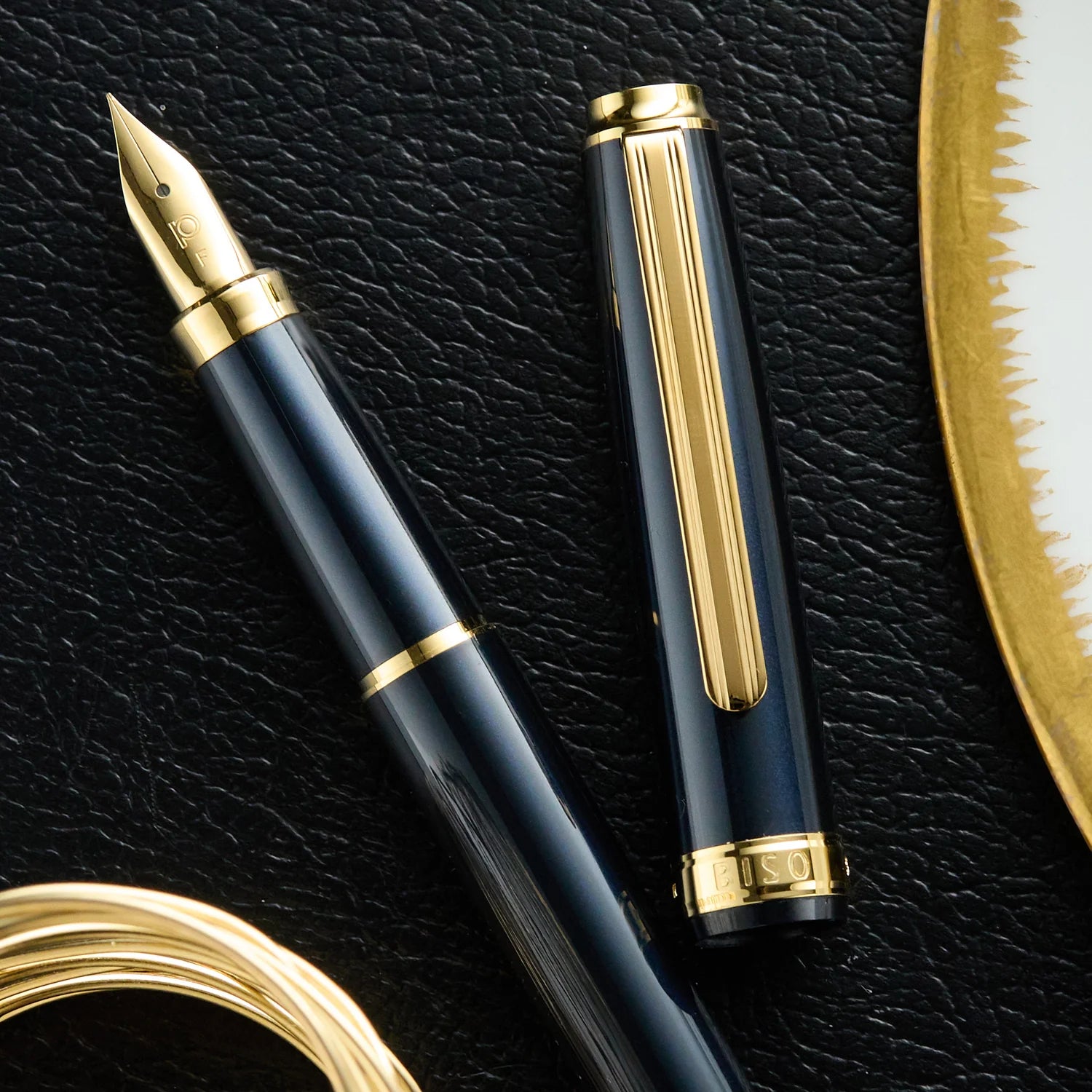 PLATINUM, Fountain Pen - BISO | Limited Edition | Nebula Black.