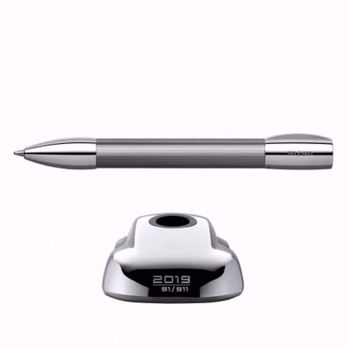 PORSCHE DESIGN, Ballpoint Pen - Limited Edition Shake Pen of the Year 2019 SILVER.
